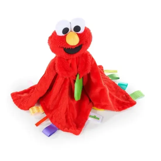 Bright&nbsp;Starts&nbsp;Snuggles with Elmo&nbsp;Baby's First Soothing Blanket image {6}