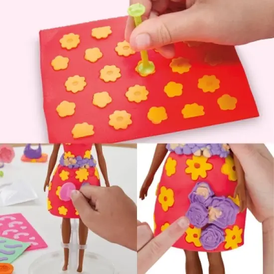 Play-Doh Barbie Flowers and Florals Pattern Pack image {1}