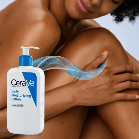 CeraVe Daily Face and Body Moisturizing Lotion for Normal to Dry Skin - Fragrance Free - 16 fl oz image {1}
