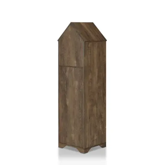 Nellda Wine Rack Reclaimed Oak - miBasics image {2}