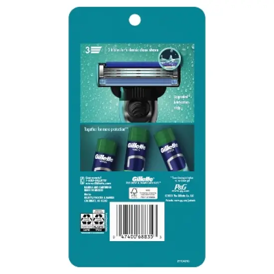 Gillette Mach3 Value Pack Razor Blade Refills image {8}
