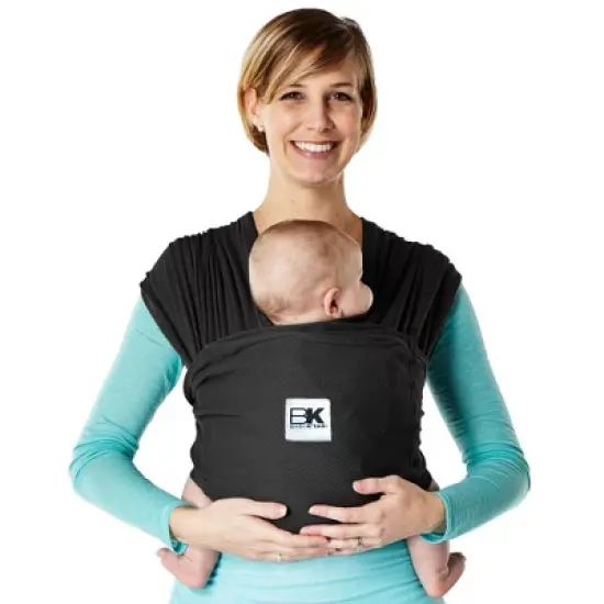 Baby K'tan Breeze Baby Wrap Carrier - Pre Wrapped Breathable Cotton Mesh Baby Sling Newborn - Infant to Toddler (see sizing chart) image {2}