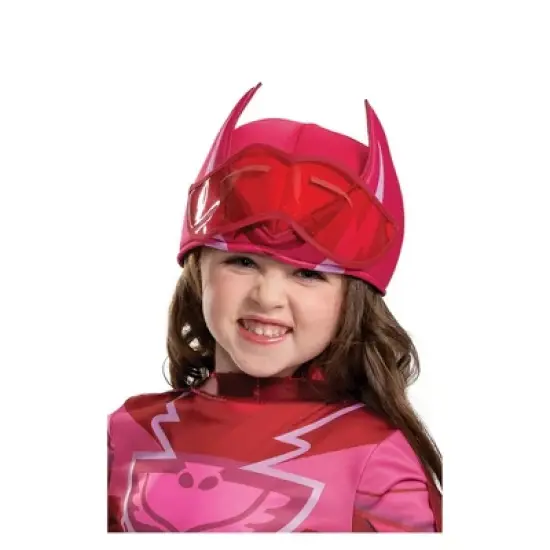 Toddler PJ Masks Owlette Classic Halloween Costume Jumpsuit with Headpiece 3-4T image {2}