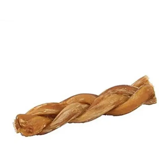 Pawstruck Natural 5" Braided Bully Sticks for Dogs - Grain-Free Rawhide-Free Single Ingredient Chew Treat Supports Dental Health image {5}