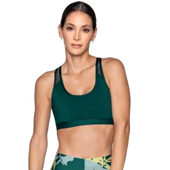 Leonisa  Quick-Dry Racerback Sports Bra - image {6}