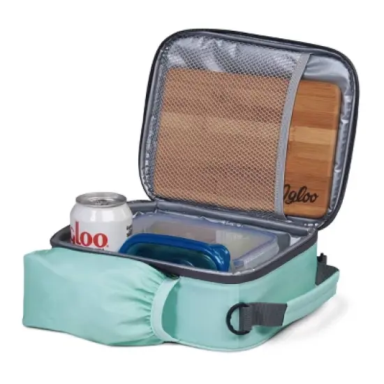 Igloo Hot Brights Vertical Lunch Bag - Mint image {7}