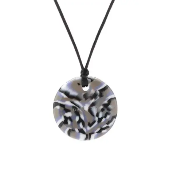 Chewigem Chewable Button Necklace, Camo image {5}