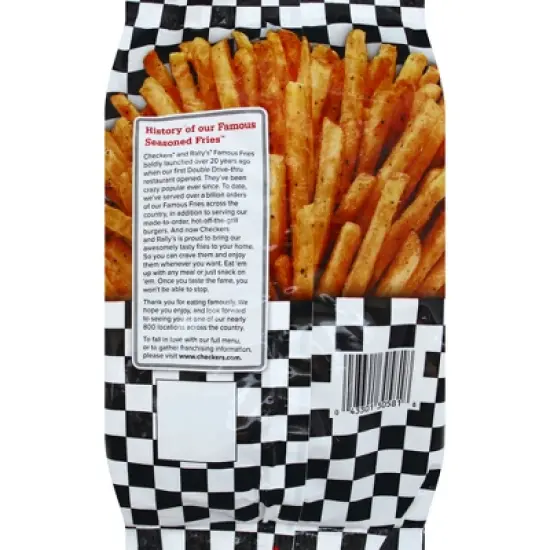 Checkers Frozen Crispy Frozen Seasoned Fries - 28oz image {5}