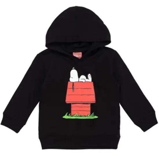 PEANUTS Snoopy Fleece Pullover Hoodie Toddler to Big Kid image {5}