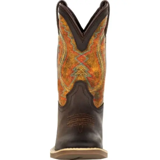 Lil' Durango Rebel Pro Little Kid's Burnt Orange Western Boot image {2}