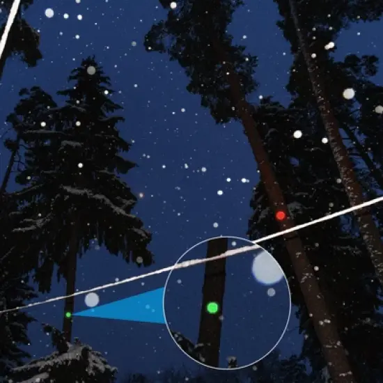 Unique Bargains Hunting Hiking Camping Trail Marking Glow Reflective Tacks image {2}