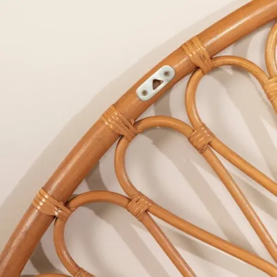 Queen Balka Rattan Wall Mounted Pattern Headboard - South Shore image {5}