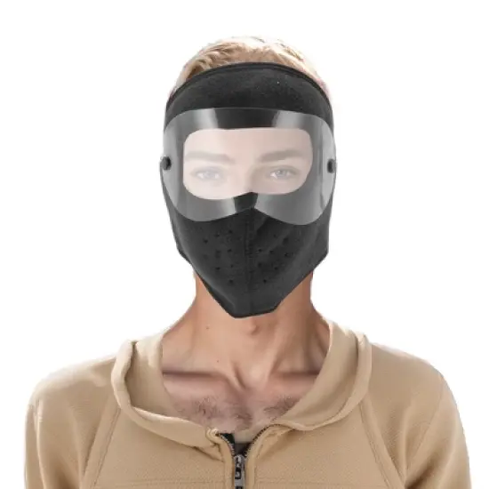 Unique Bargains Cold-proof Removable Face Mask 1 Pc image {3}