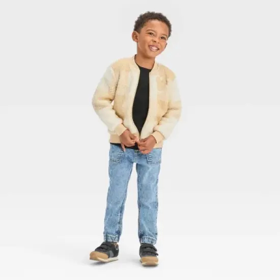 Toddler Boys' Disney Mickey Mouse Printed Fleece Jacket image {2}