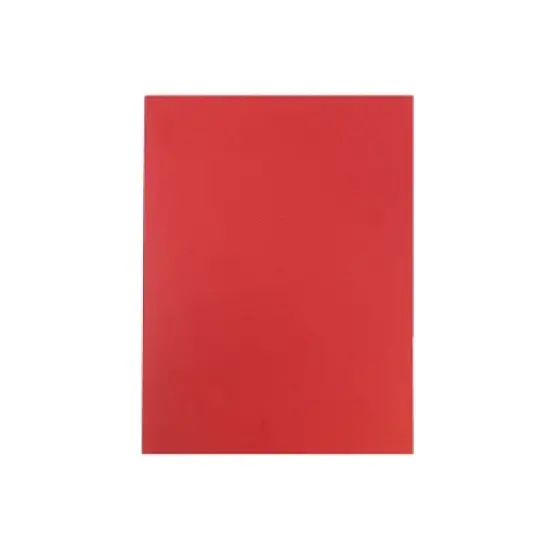 JAM Paper Two-Pocket Textured Linen Business Folders Red 386LRED image {4}