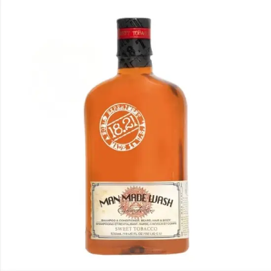 18.21 Man Made Sweet Tobacco 3-in 1 Mens Shampoo+Conditioner+Body Wash, 18 oz image {10}