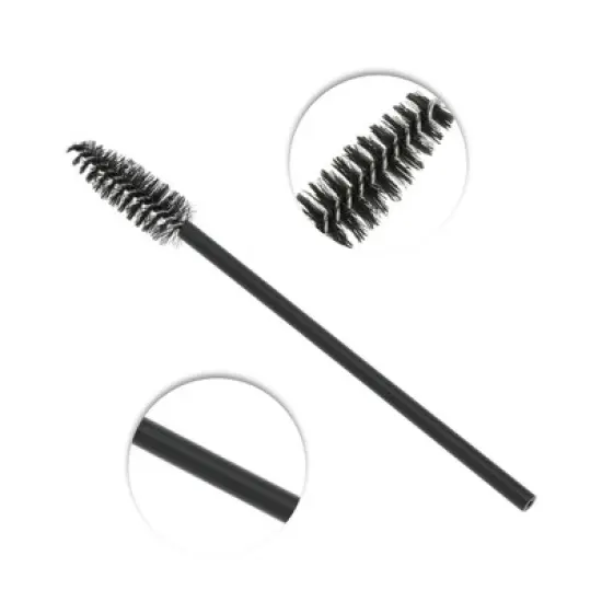 Unique Bargains Lightweight Eyelash Brush 100 Pcs image {2}