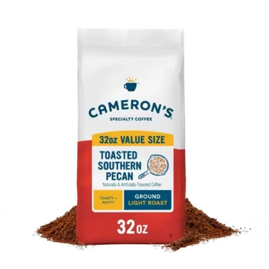 Cameron's Toasted Southern Pecan Coffee - 32oz image {9}