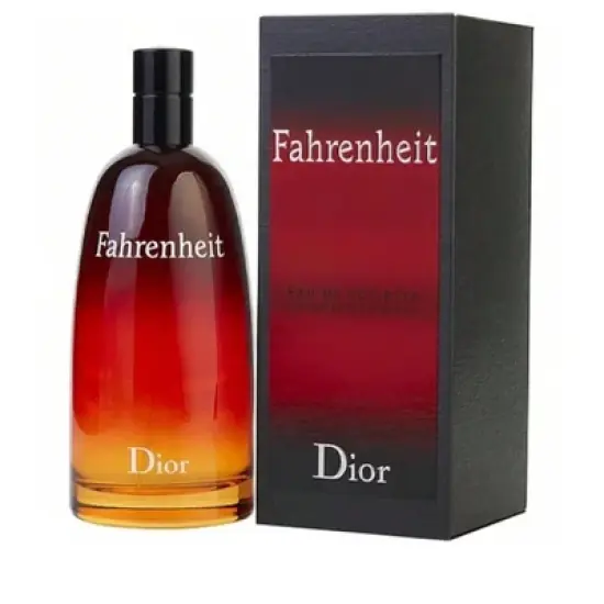 Fahrenheit By Christian Dior Men Edt Spray 6.8 Oz Sicilian Mandarin, Lemon, Calabrian Bergamot, Nutmeg, Caraway 2015 Daytime Perfume image {1}