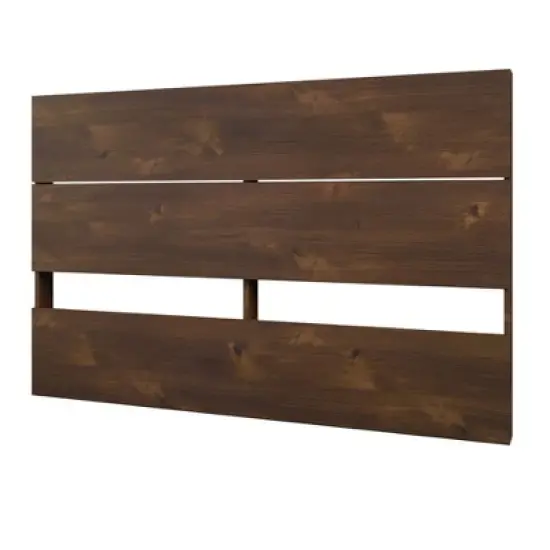 Queen 3pc Rubicon Platform Bed Set Truffle - Nexera image {2}