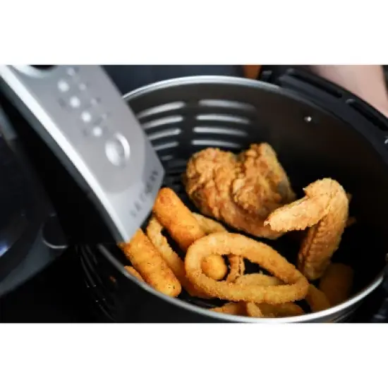 Ultrean Air Fryer, 4.2 Quart Electric Hot Airfryer Oven Oilless Cooker for Quick Easy Meals, Nonstick Frying Pot, UL Certified,1500w, Black image {7}