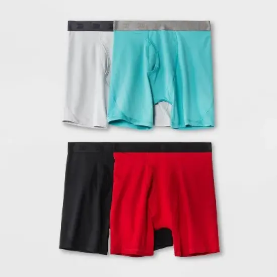 Boys' 4pk Mesh Boxer Briefs - All in Motion&trade; image {2}