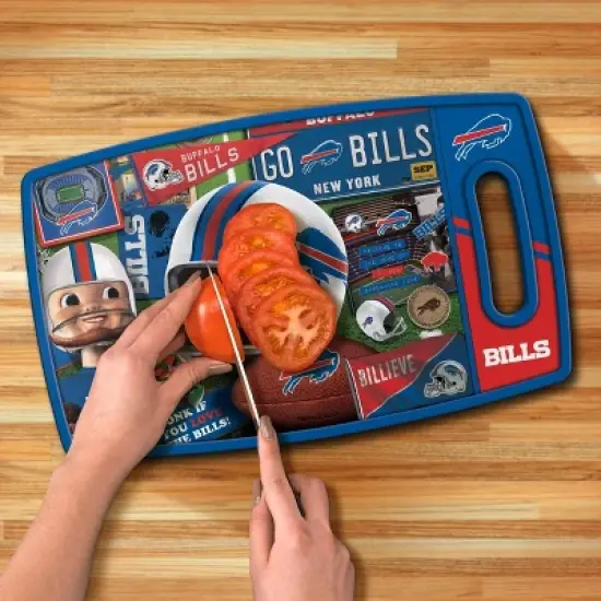 NFL Buffalo Bills Retro Series Cutting Board image {3}
