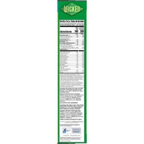 General Mills Wicked Elphaba Caramel Apple Family Size Breakfast Cereal - 18.1oz image {5}