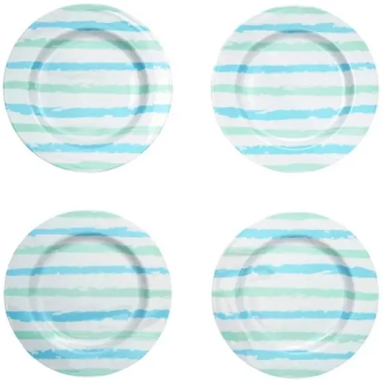 The Lakeside Collection Coastal Melamine Dinnerware image {3}