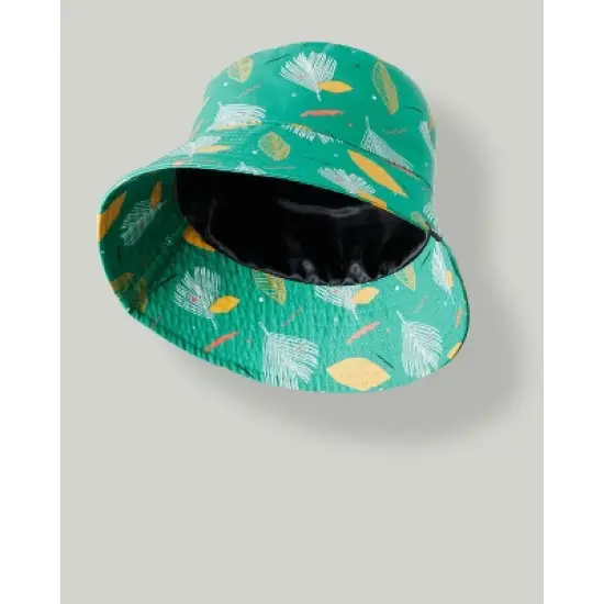 The Wrap Life | Satin Lined Printed Bucket Hat image {11}