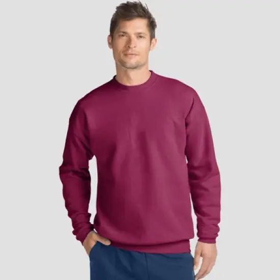 Hanes Men's EcoSmart Fleece Crew Neck Sweatshirt image {17}
