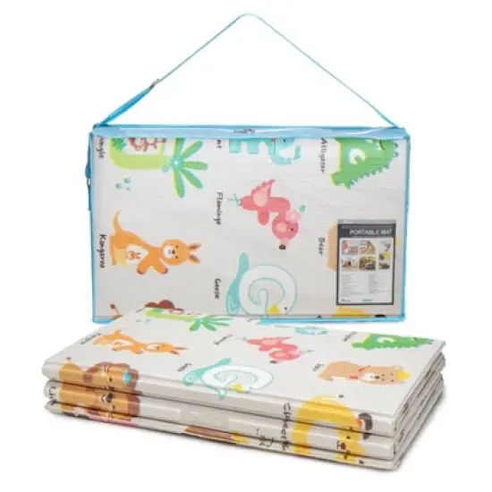 Parklon ABC Double-Sided Folding Play Mat image {2}