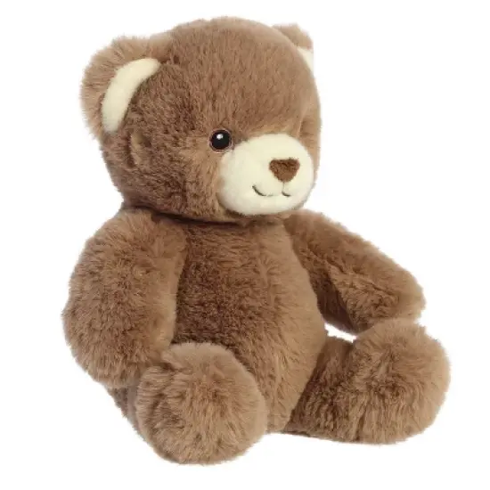 Aurora Small Benjy Bear Eco Nation Eco-Friendly Stuffed Animal Brown 7.5" image {1}
