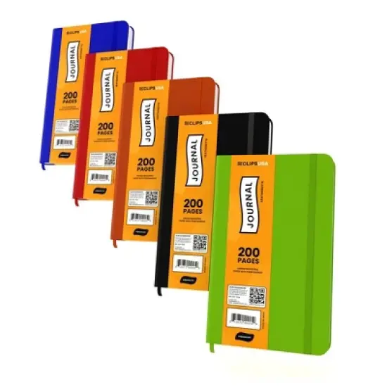 Leatherette Journal 200 Sheets 5X7 Assorted Colors (36 Packs) image {3}