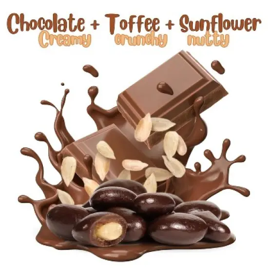 Chocolate Covered Toffee Coated Sunflower by It's Delish image {3}