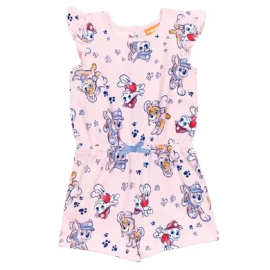 PAW Patrol Skye Chase Marshall Girls Sleeveless Romper Toddler image {7}