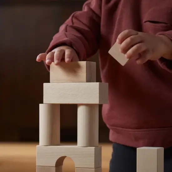 HABA Basic Building Blocks 60 Piece Large Starter Set (Made in Germany) image {5}
