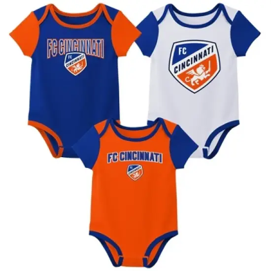 MLS FC Cincinnati Infant 3pk Bodysuit image {4}