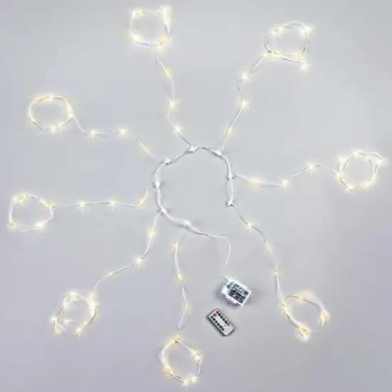 The Lakeside Collection 104 LED Umbrella Lights with Remote image {5}