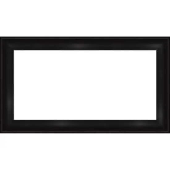 Amanti Art 16"x28" Grand Black Narrow Framed Magnetic Dry Erase Board image {10}