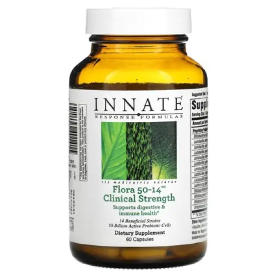 Innate Response Formulas Flora 50-14, Clinical Strength, 60 Capsules image {2}