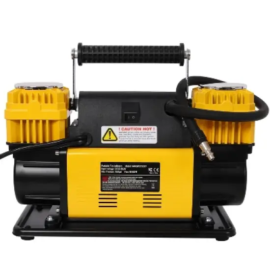 Dexmalle 12V Dual Cylinder Heavy Duty Air Compressor image {7}
