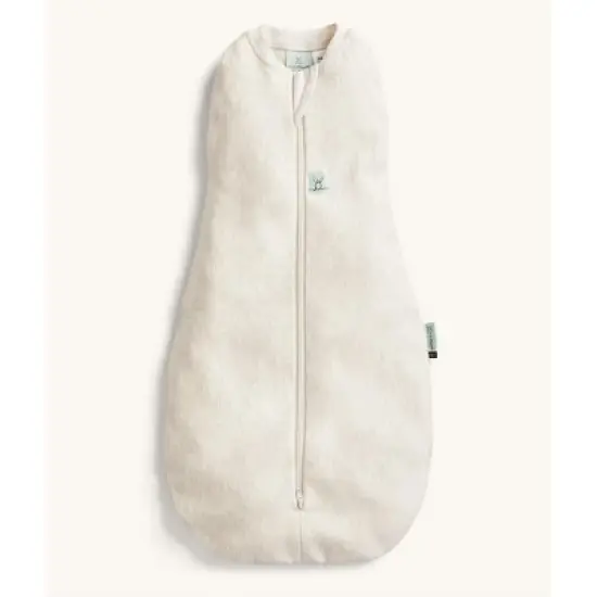 ergoPouch Cocoon Swaddle Sack 1.0 TOG Oatmeal Marle image {14}