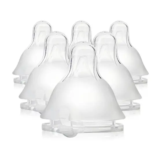 Evenflo 6pk Balance Standard-Neck Anti-Colic Baby Bottle Nipple image {6}