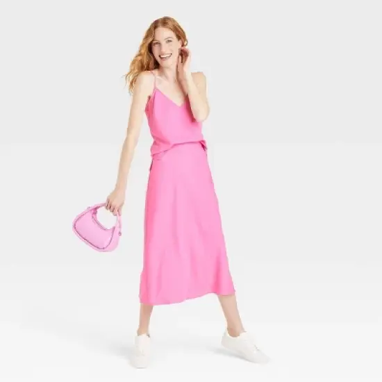 Women's Matte Satin Essential Cami - A New Day&trade; image {2}