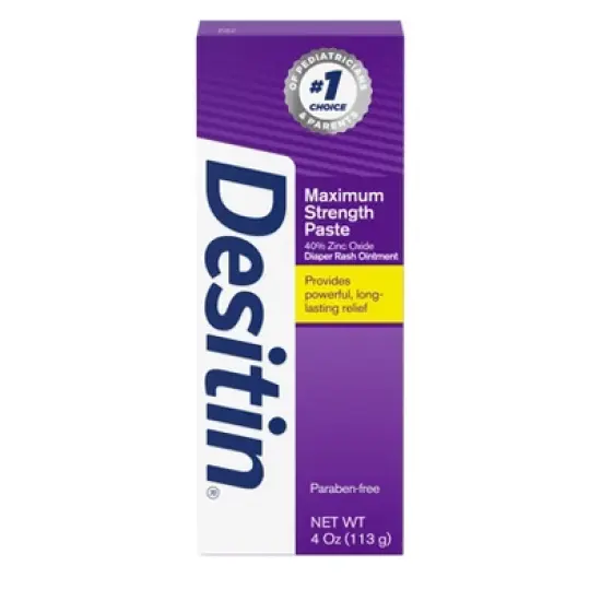 Desitin Maximum Strength Baby Diaper Rash Cream with Zinc Oxide - 4oz image {9}