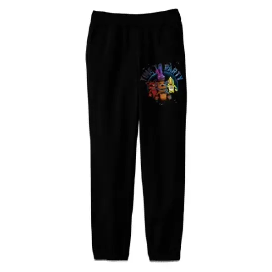Five Nights at Freddy's Time to Party Youth Black Drawstring Sweats image {1}