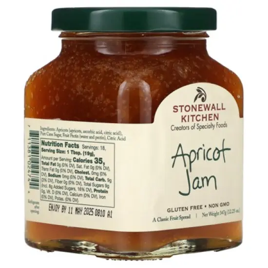 Stonewall Kitchen Apricot Jam, 12.25 oz (347 g) image {3}