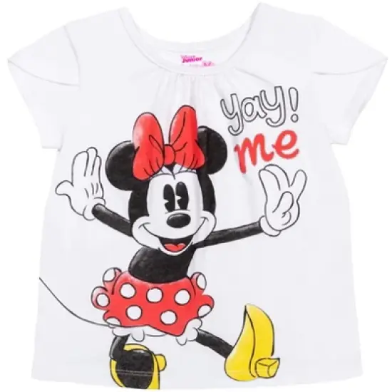 Disney Minnie Mouse T-Shirt Tutu Skirt Scrunchy Set Red/White  image {2}