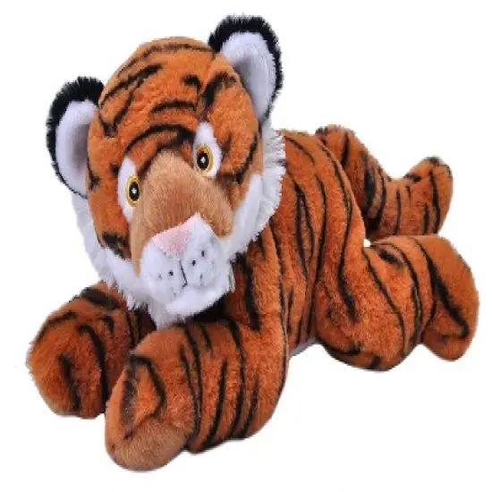 Wild Republic Ecokins Tiger Stuffed Animal, 12 Inches image {1}